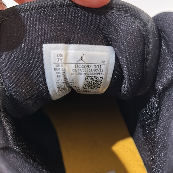 COPY - Jordan 1 MID MMD (GS) Multi Grid 7Y